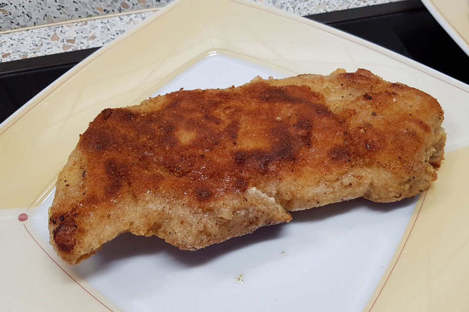 Panierte Käseschnitzel, superlecker