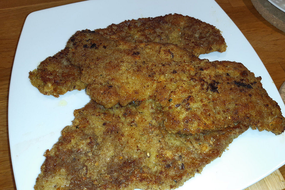 Panierte Käseschnitzel, superlecker