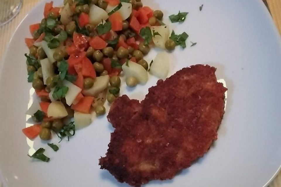 Panierte Käseschnitzel, superlecker