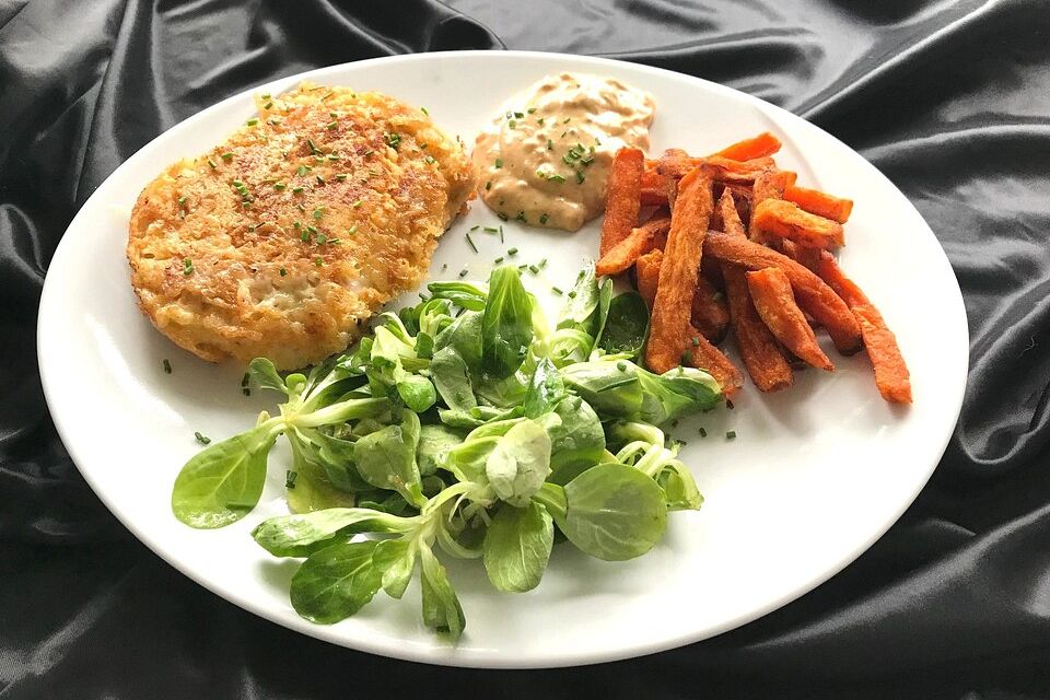 Panierte Käseschnitzel, superlecker