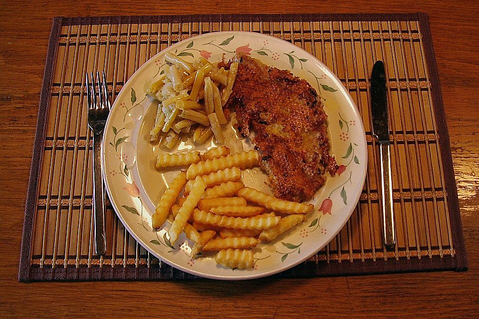 Panierte Käseschnitzel, superlecker