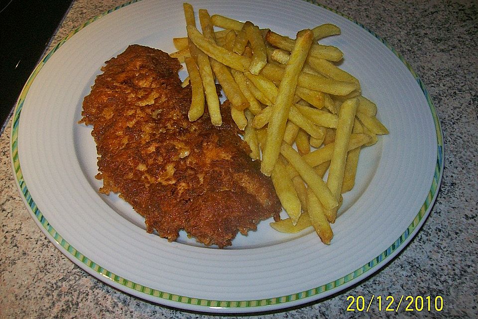 Panierte Käseschnitzel, superlecker