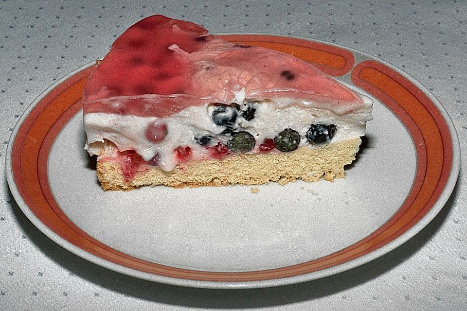 Johannisbeer - Joghurt - Torte