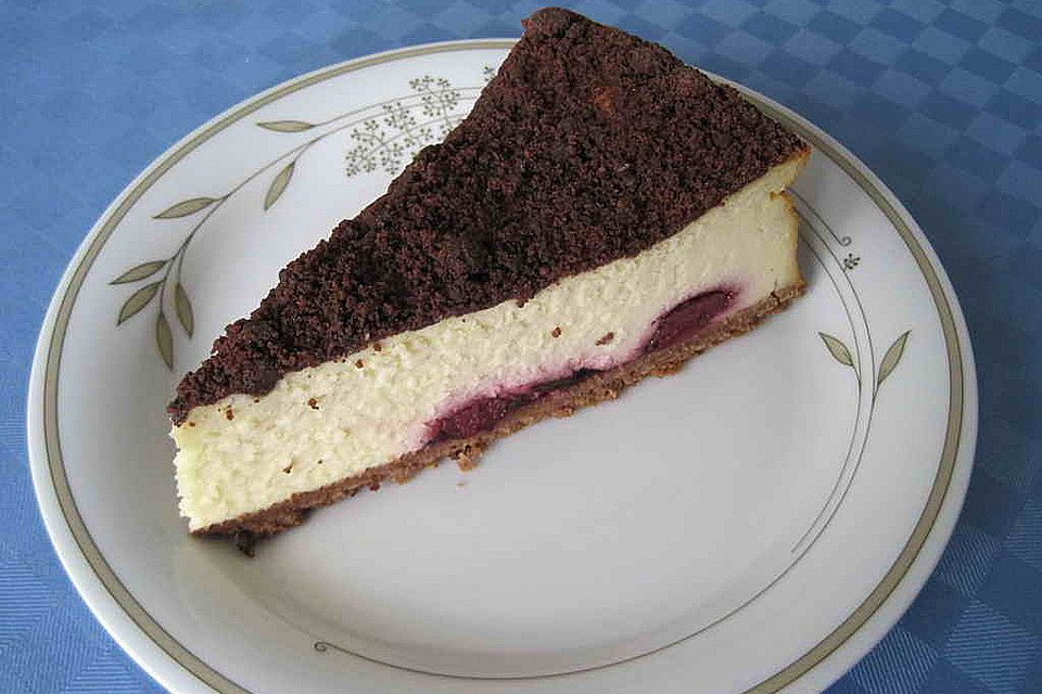 Zupfkuchen mit Kirschen