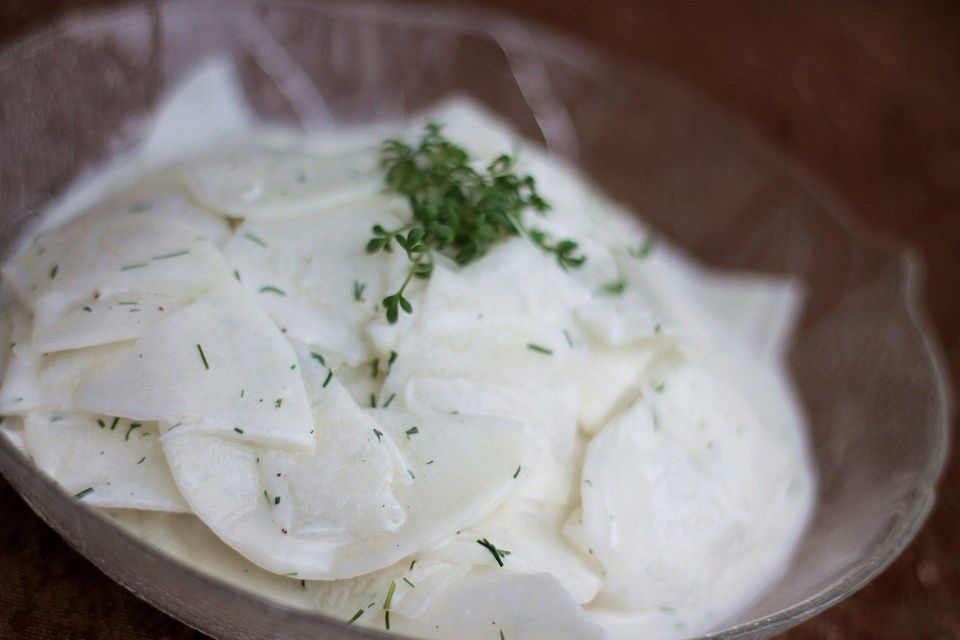 Rettichsalat mit Joghurt