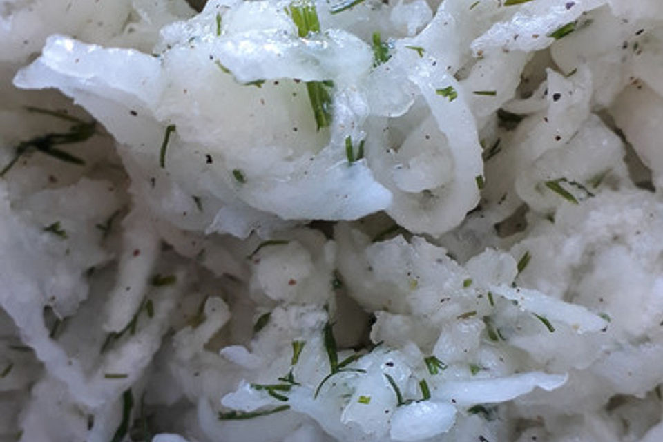 Rettichsalat mit Joghurt