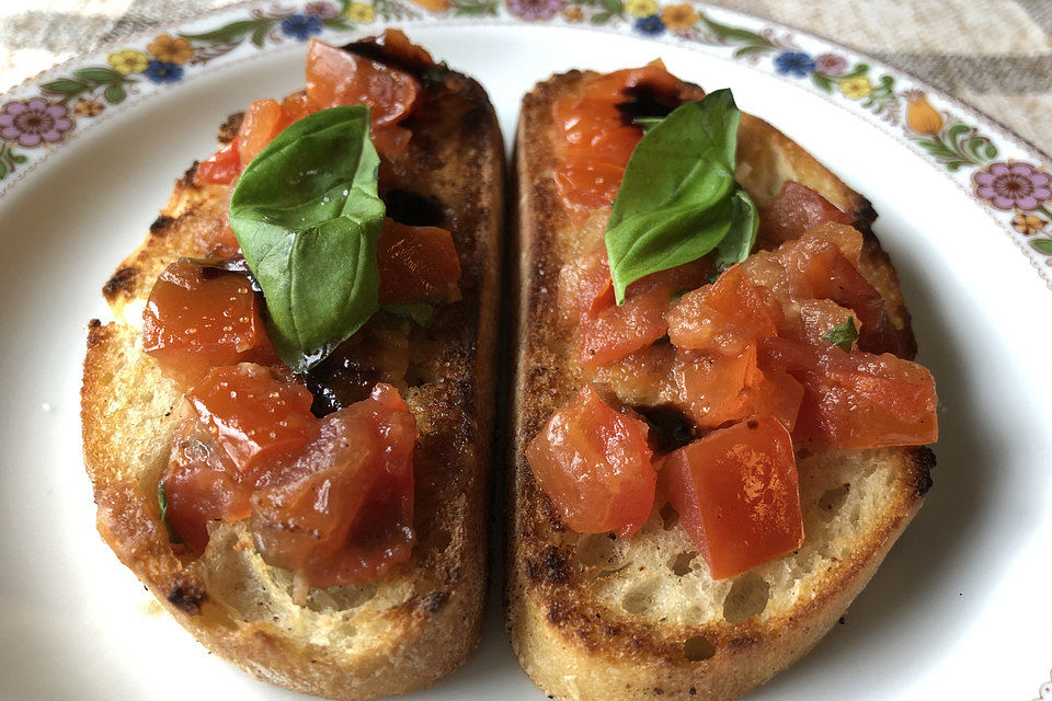 Bruschetta mit Tomaten