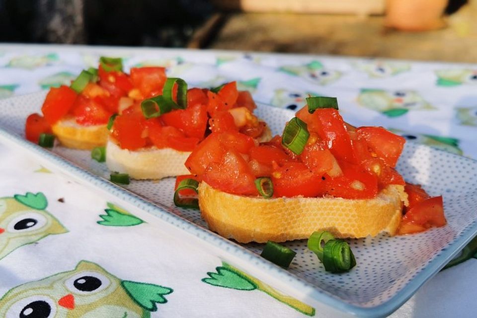 Bruschetta mit Tomaten