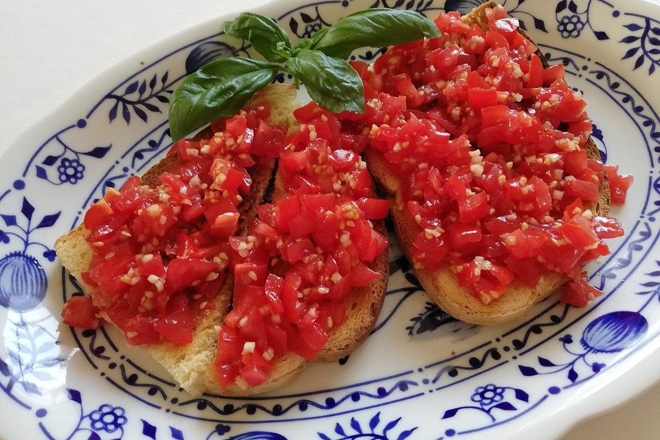 Bruschetta mit Tomaten