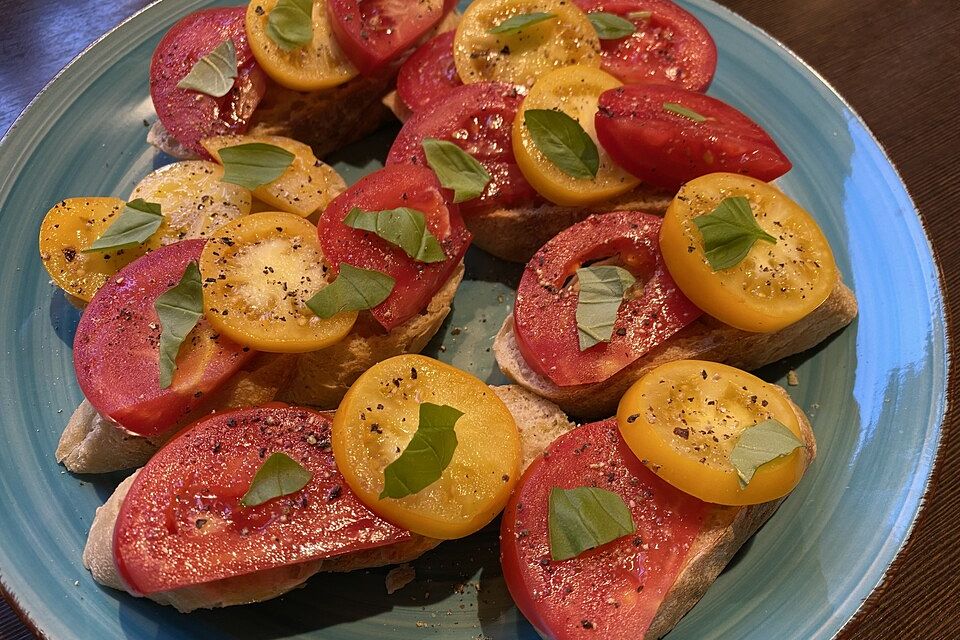 Bruschetta mit Tomaten