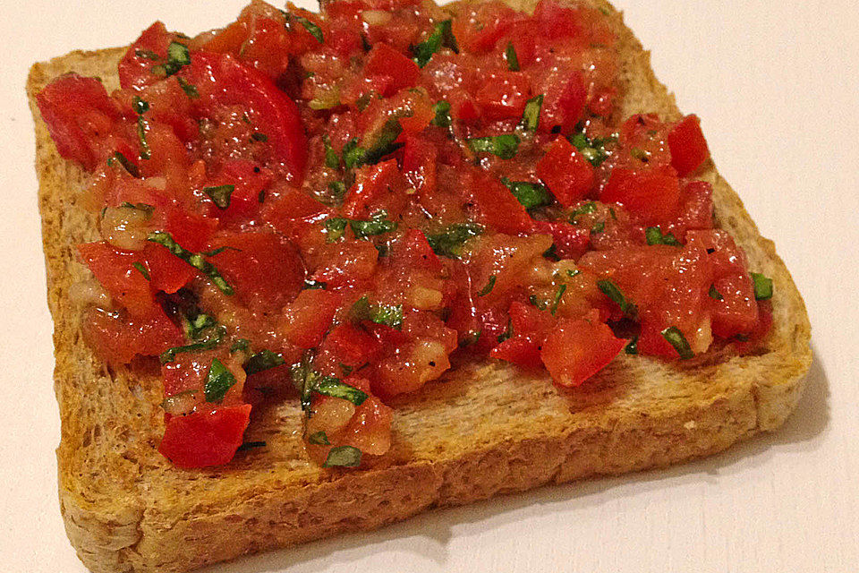 Bruschetta mit Tomaten