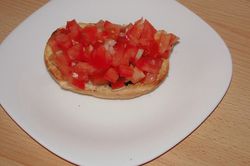 Bruschetta mit Tomaten