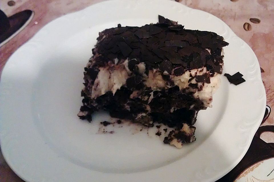 Brownie Tiramisu