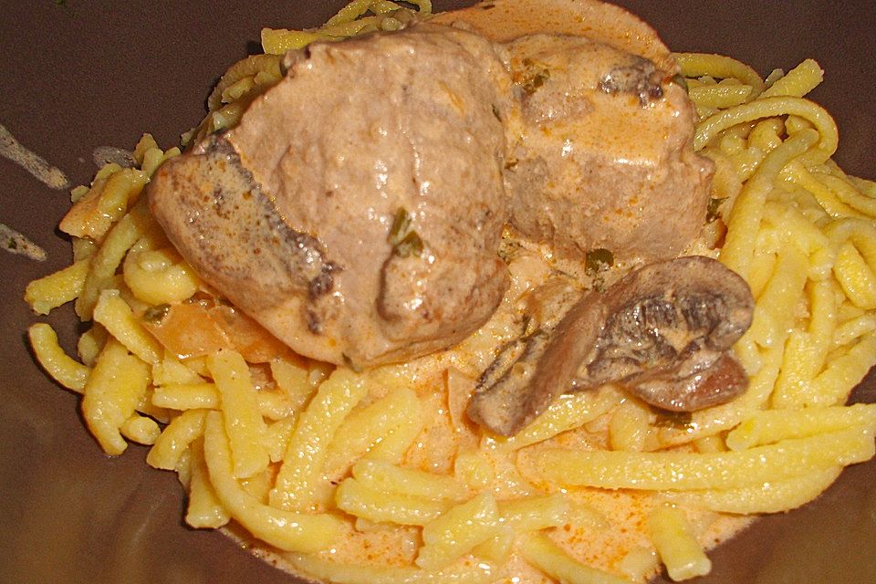 Schweinefilet Rahmfleisch