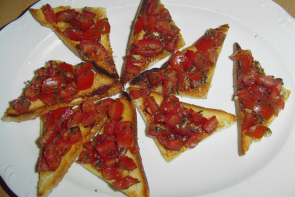 Bruschetta mit Tomate