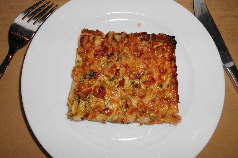 Zucchinipizza à la Britta