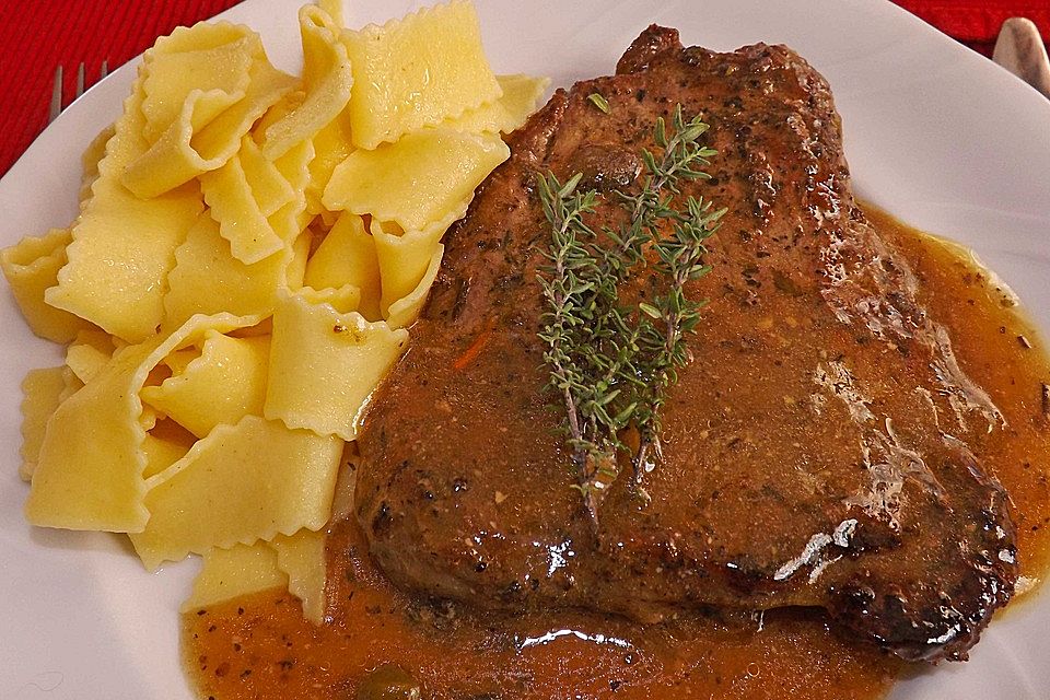 Kräuterrostbraten