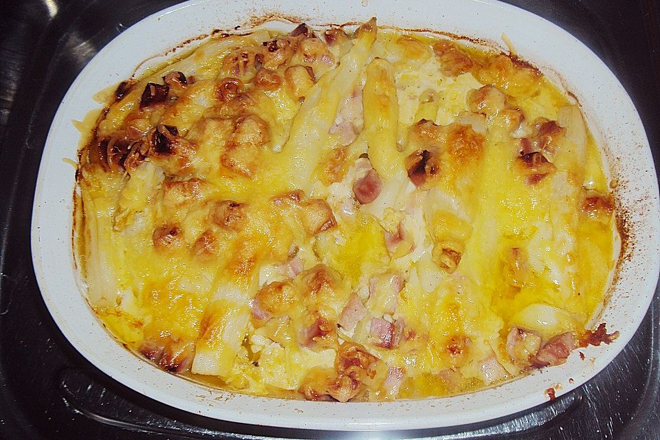 Spargel - Gratin