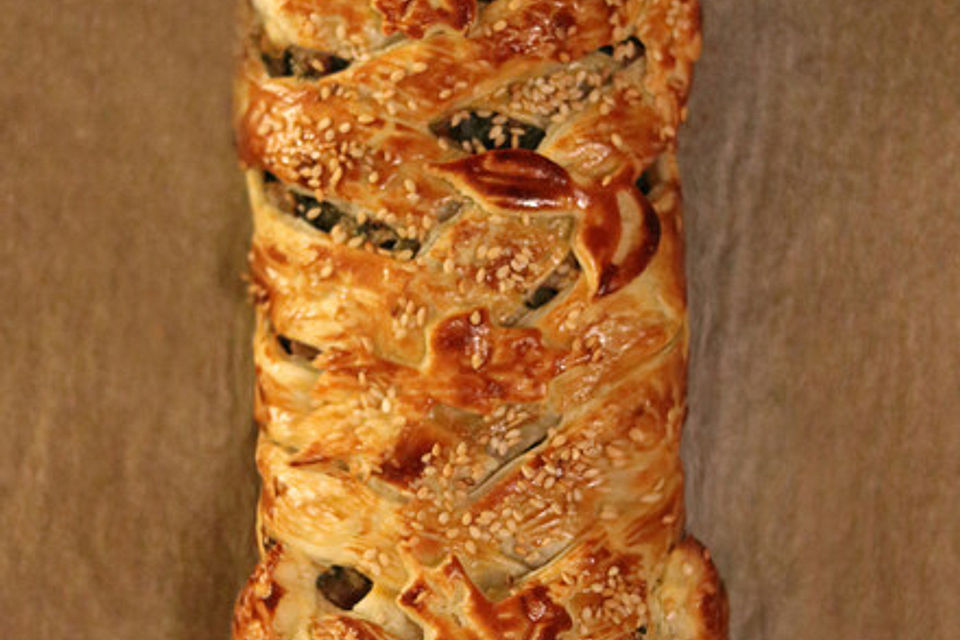 Spinatstrudel