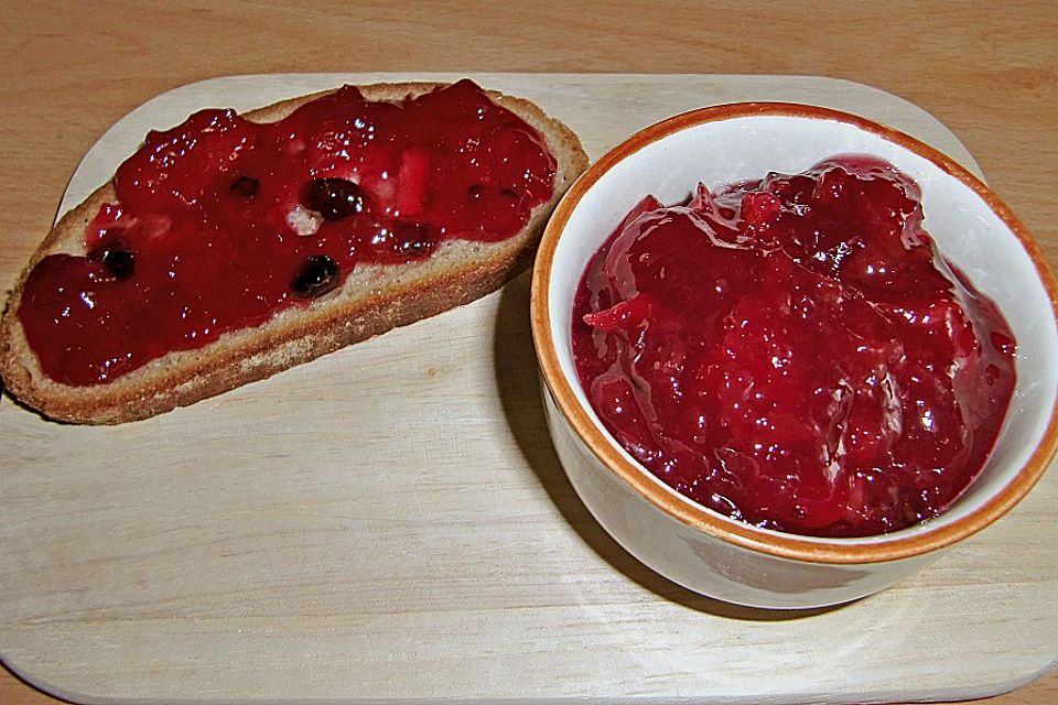 Nektarinen - Heidelbeeren  Marmelade