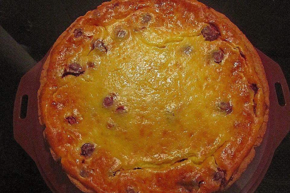 Käsekuchen mit Kokosmilch