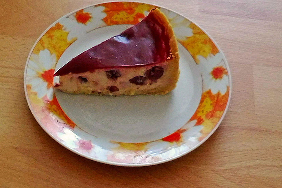 Käsekuchen mit Kokosmilch