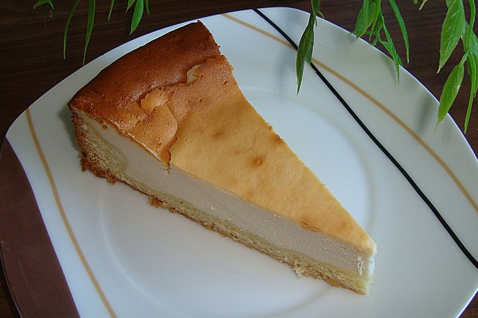 Käsekuchen mit Kokosmilch