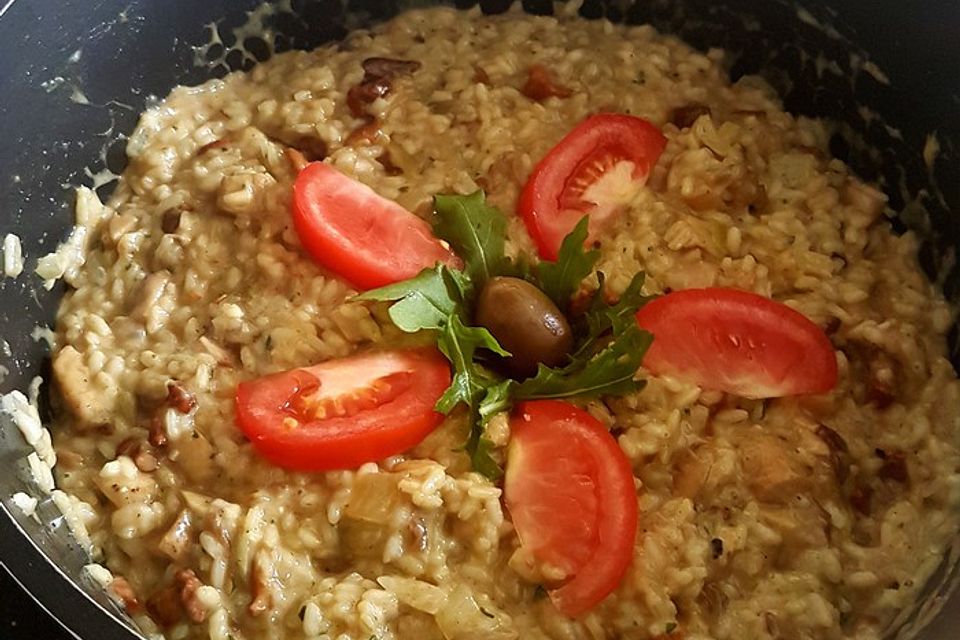 Pilzrisotto