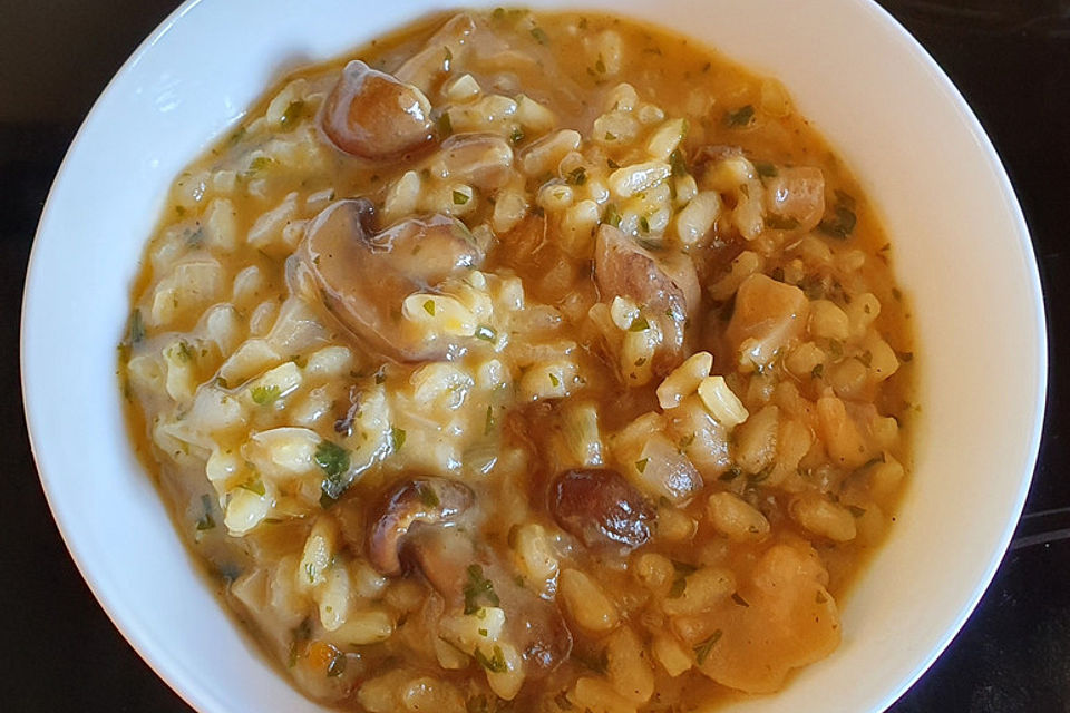 Pilzrisotto