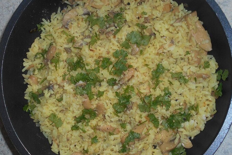 Pilzrisotto