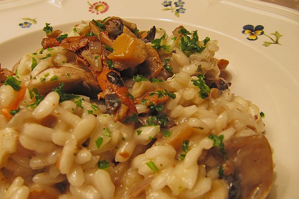 Pilzrisotto