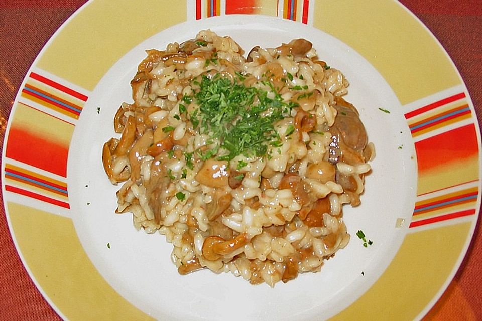 Pilzrisotto