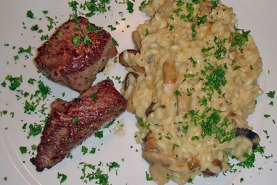 Pilzrisotto