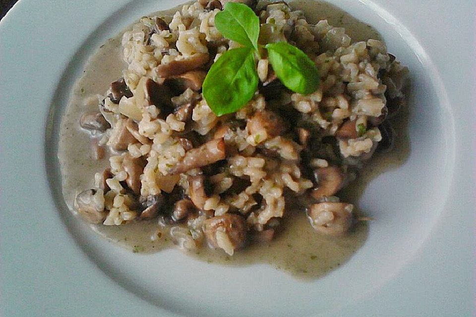 Pilzrisotto