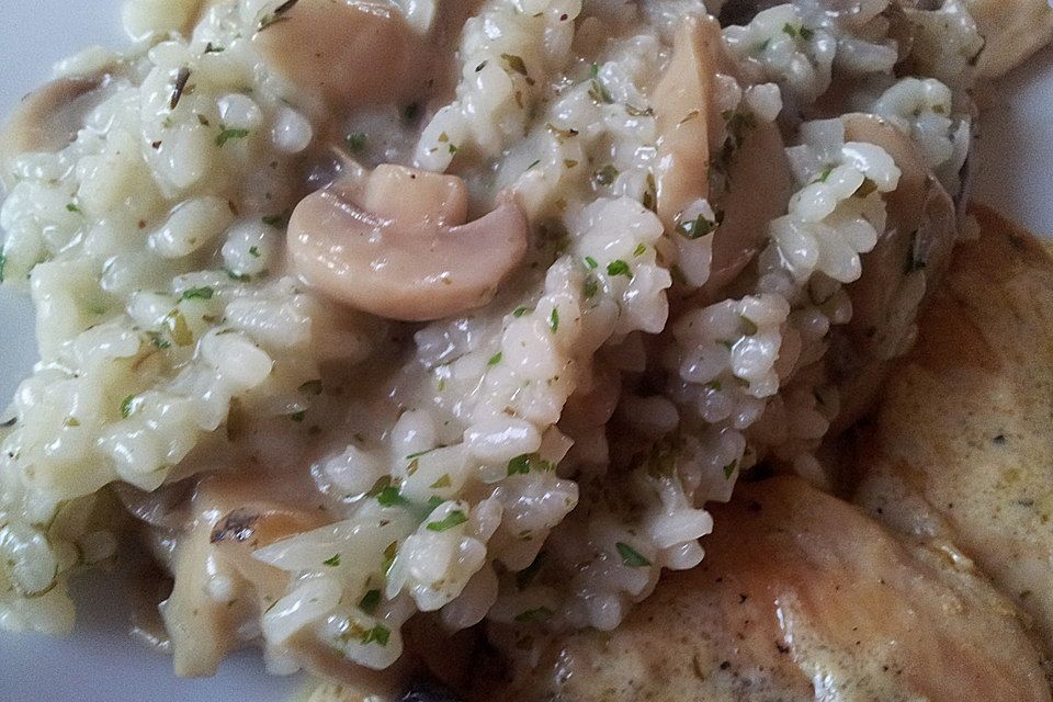 Pilzrisotto