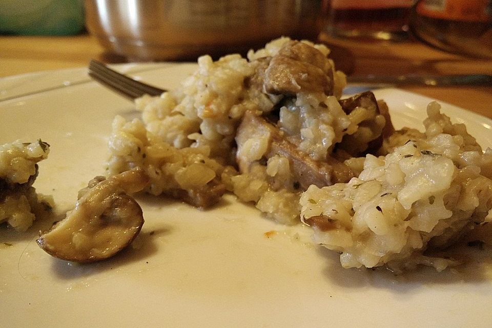 Pilzrisotto