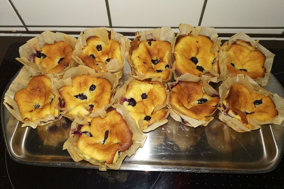 Snickers Käsekuchen Muffins