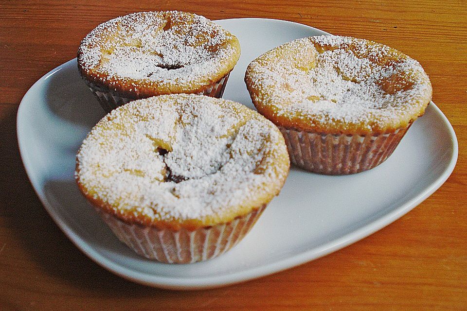 Snickers Käsekuchen Muffins