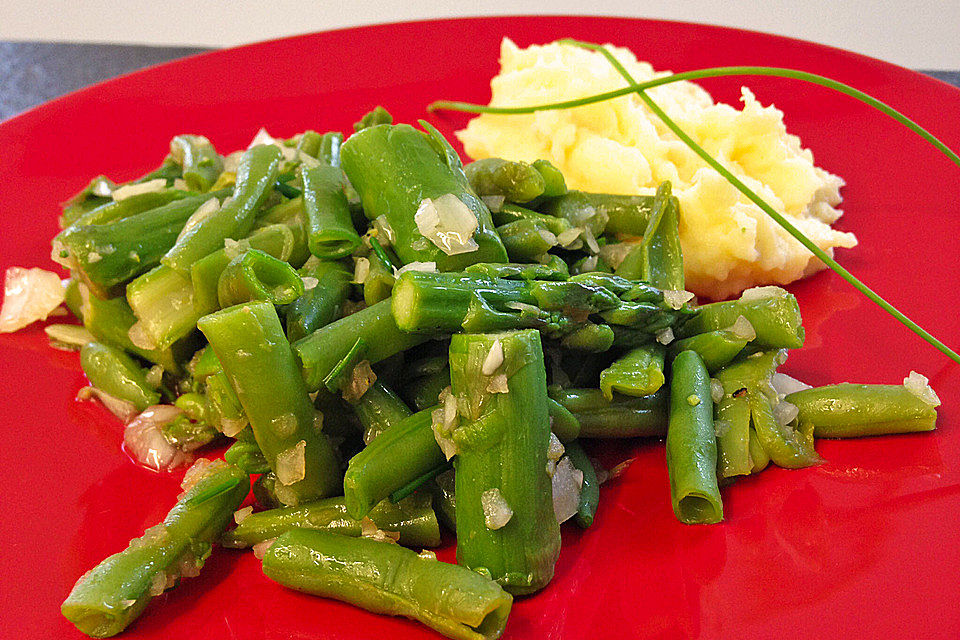 Spargel - Bohnen - Salat