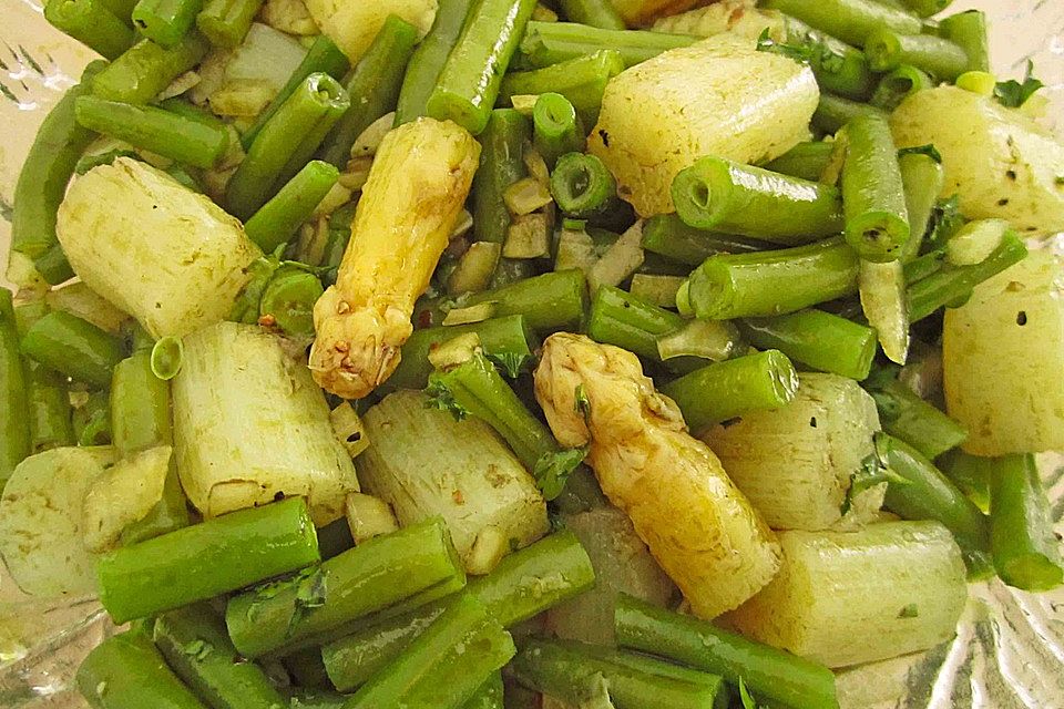 Spargel - Bohnen - Salat