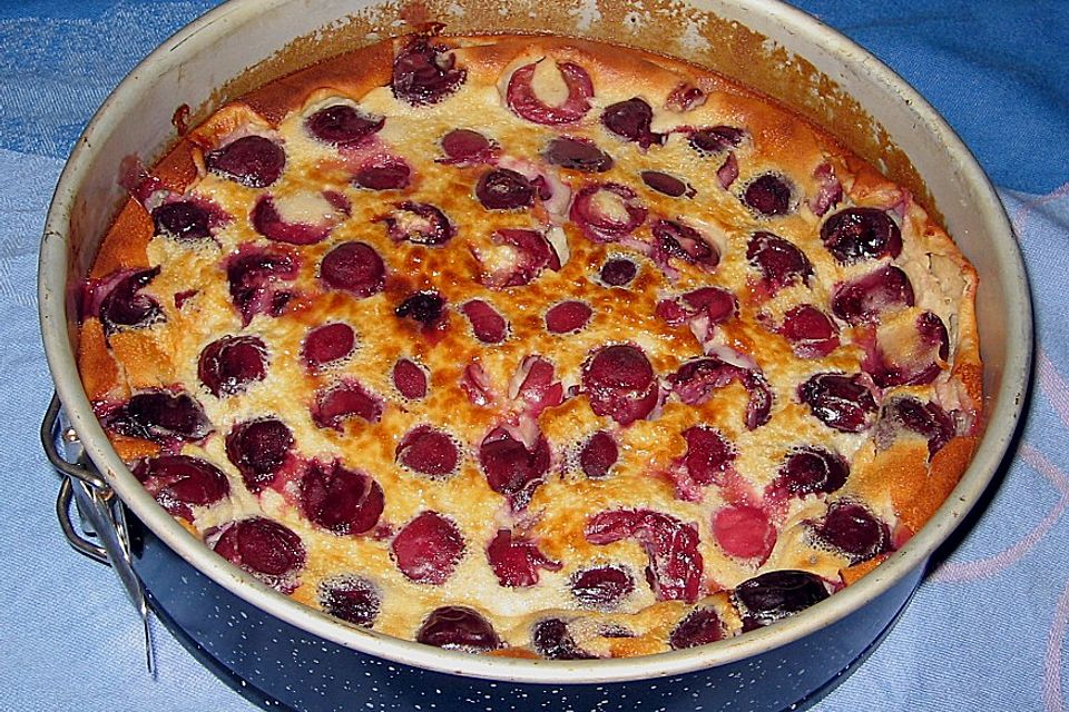 Clafouti mit Kirschen