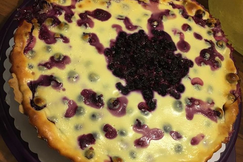 Blaubeertarte