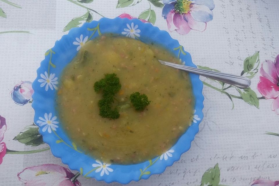 Kartoffel - Zucchini - Suppe