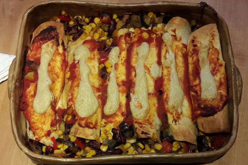 Enchilada verdura