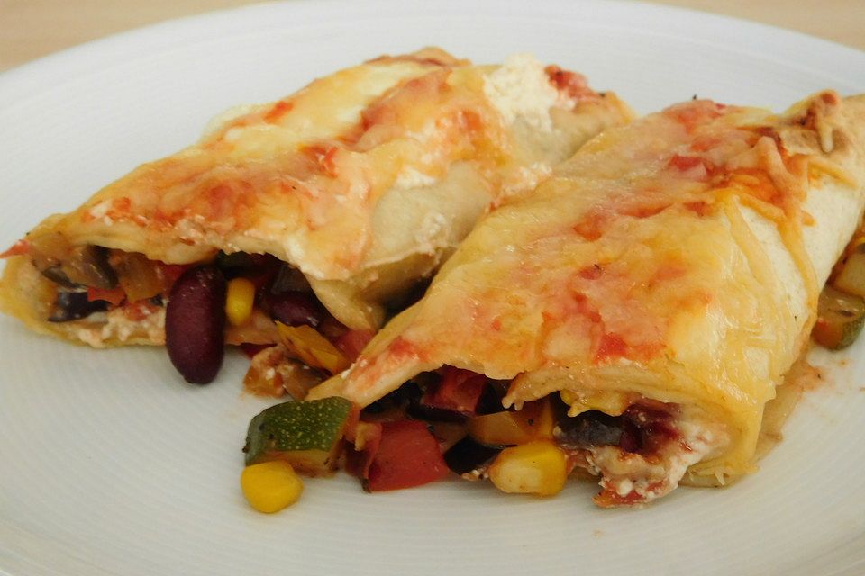 Enchilada verdura