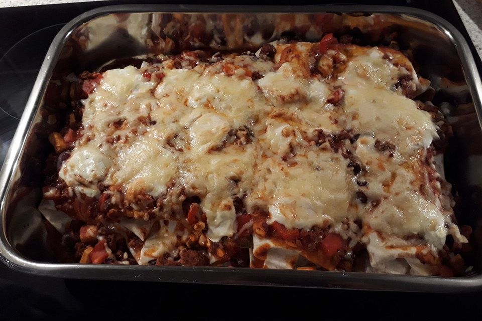 Enchilada verdura