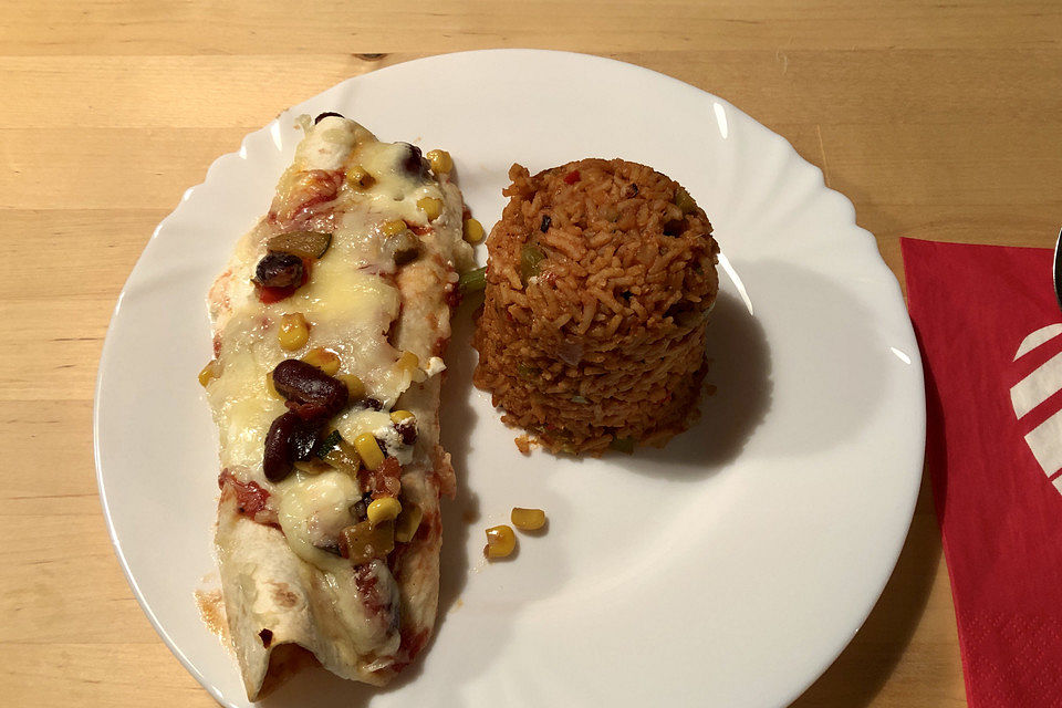 Enchilada verdura