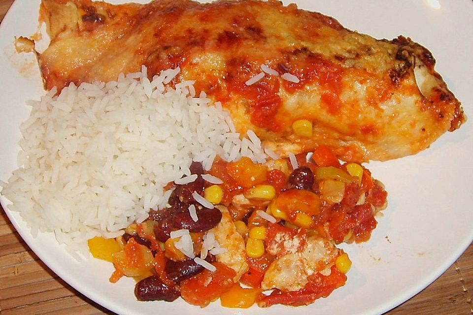 Enchilada verdura