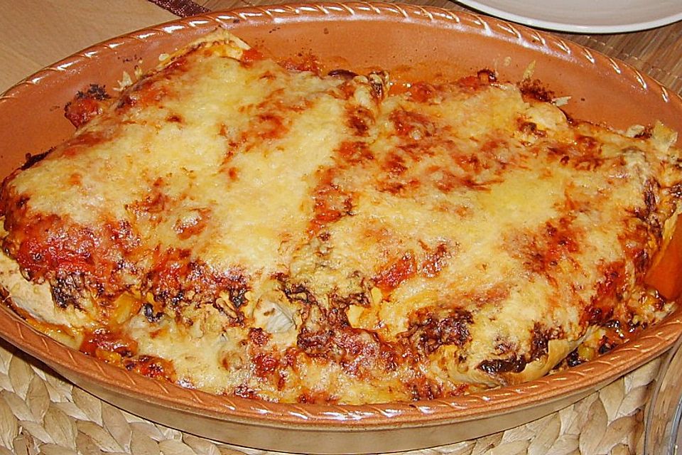 Enchilada verdura