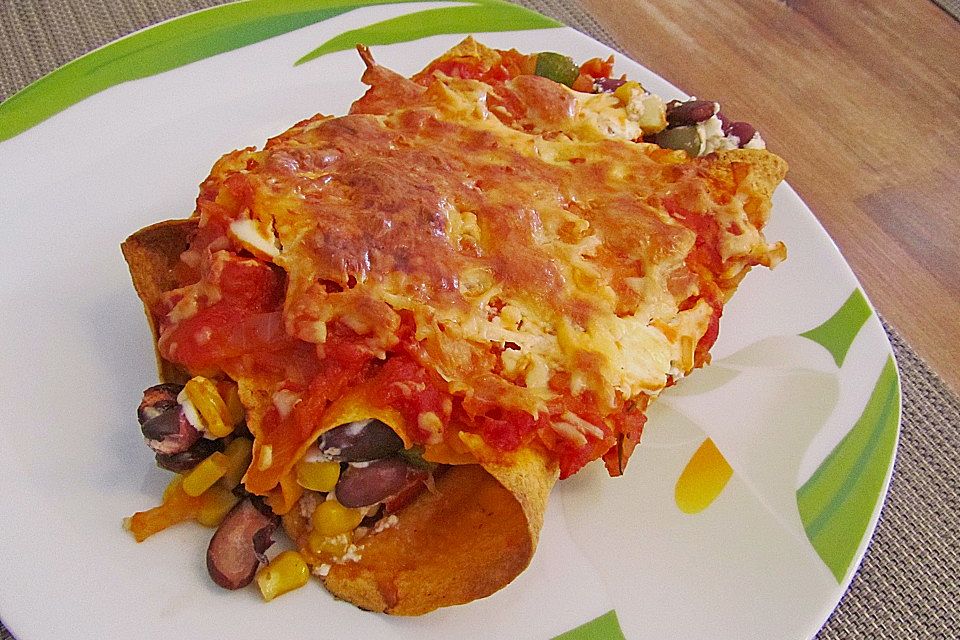 Enchilada verdura